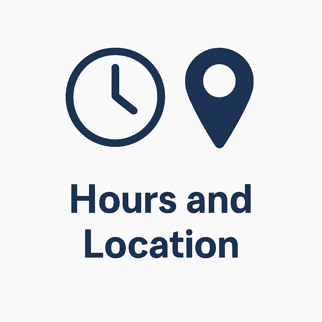 Hours and Location